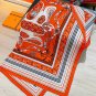 5 RHMS2553Double sided same color 140x140cm 70% cashmere 30% silkHermes' Amazon Ce
