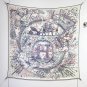 5 RHMS2554Double sided same color 140x140cm 70% cashmere 30% silkHermes' '' Connec_573