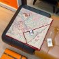 5 RHMS2554Double sided same color 140x140cm 70% cashmere 30% silkHermes' '' Connec_575