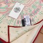 5 RHMS2554Double sided same color 140x140cm 70% cashmere 30% silkHermes' '' Connec_575
