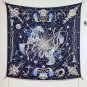 5 RHMS2555Double sided same color 140x140cm 70% cashmere 30% silkHermes' Starry C