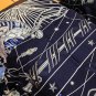 5 RHMS2555Double sided same color 140x140cm 70% cashmere 30% silkHermes' Starry C