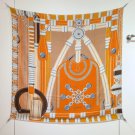 5 RHMS2556Double sided same color 140x140cm 70% cashmere 30% silkHermes' Silver Fl
