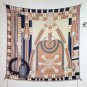 5 RHMS2556Double sided same color 140x140cm 70% cashmere 30% silkHermes' Silver Fl_1612