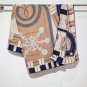 5 RHMS2556Double sided same color 140x140cm 70% cashmere 30% silkHermes' Silver Fl_1612