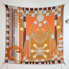 5 RHMS2556Double sided same color 140x140cm 70% cashmere 30% silkHermes' Silver Fl_1613