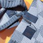 5 RLV1955 [Premium Set] LV Super Hard Goods Thick checkered cashmere scarf+hat super_5555