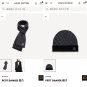 5 RLV2105 [Original Gift Box Set] Classic LV Checkered Wool Scarf+Hat This soft wool_5552