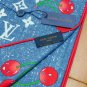 5 RLV2541Double sided same color 140x140cm 70% cashmere 30% silkLV x TM Monogram C