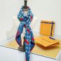 5 RLV2541Double sided same color 140x140cm 70% cashmere 30% silkLV x TM Monogram C