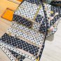 5 RLV2543Double sided same color 140x140cm 70% cashmere 30% silkLV&atilde;��Monogram Confi_4547