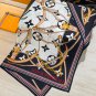 5 RLV2544Double sided same color 140x140cm 70% cashmere 30% silkLV&atilde;��Ultimate Monog_1114