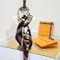 5 RLV2544Double sided same color 140x140cm 70% cashmere 30% silkLV《Ultimate Monog_1114