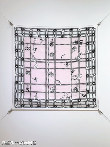 5 SCC250518mm double-sided 90x90cm diagonal silkChanel's