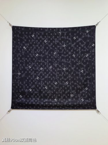 5 SCC250918mm double-sided 90x90cm diagonal silkChanel's
