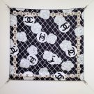 5 SCC251018mm double-sided 90x90cm diagonal silkChanel's Collection of Camellia