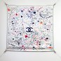 5 SCC251218mm double-sided 90x90cm diagonal silkChanel's