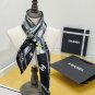 5 SCC251418mm double-sided 90x90cm diagonal silkChanel's