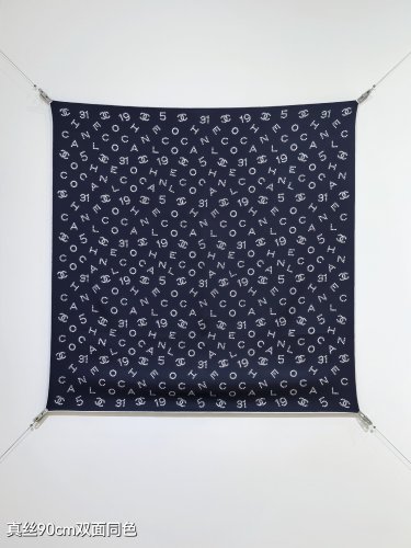 5 SCC251518mm double-sided 90x90cm diagonal silkChanel's_3142
