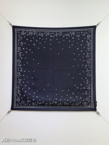 5 SCC251618mm double-sided 90x90cm diagonal silkChanel's_6991