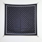 5 SCC251818mm double-sided 90x90cm diagonal silkChanel's