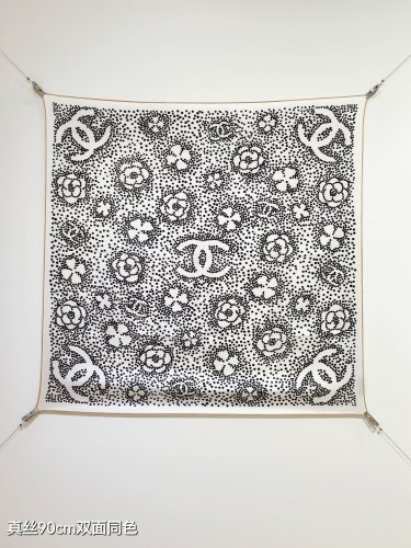 5 SCC252118mm double-sided 90x90cm diagonal silkChanel's_1636