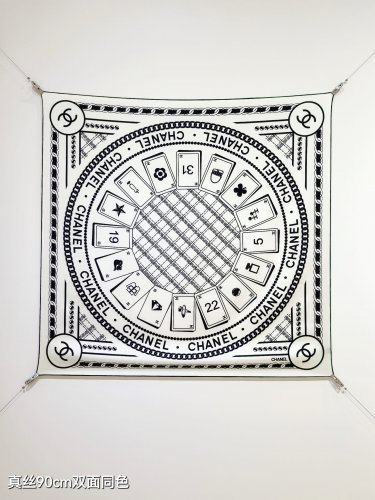 5 SCC253218mm double-sided 90x90cm diagonal silkChanel's