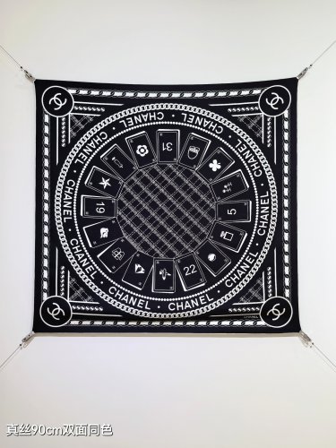 5 SCC253218mm double-sided 90x90cm diagonal silkChanel's_305