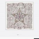 5 SDO251518mm double-sided 90x90cm diagonal silkDior's' Around the World '