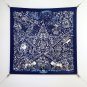 5 SDO251518mm double-sided 90x90cm diagonal silkDior's' Around the World '_2193
