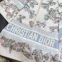 5 SDO252018mm double-sided 90x90cm diagonal silkDior's' Camo Papillon '