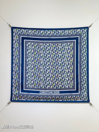 5 SDO252718mm double-sided 90x90cm diagonal silkDior's_7535