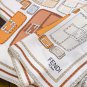 5 SFD250218mm double-sided 90x90cm diagonal silkFendi's
