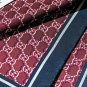 5 SGC250118mm double-sided 90x90cm diagonal silkGucci's' Full Small G '_6454