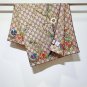5 SGC250718mm double-sided 90x90cm diagonal silkGucci's Animals and Flowers