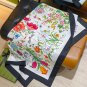 5 SGC251018mm double-sided 90x90cm diagonal silkGucci's Full body Flowers_293