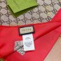 5 SGC251218mm hot stamping 90x90cm diagonal silkGucci's Gold Plated Horseclip_6056