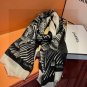 5 Shining Scarf Small Fragrant Cashmere Long Scarf [Double C-Line Letter Long Scarf] Re