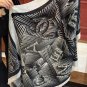 5 Shining Scarf Small Fragrant Cashmere Long Scarf [Double C-Line Letter Long Scarf] Re