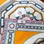 5 SHMS2492 original Hermes [Kaleidoscope Effect] 90cm silk square scarf Adopting the c