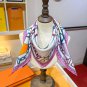5 SHMS2492 original Hermes [Kaleidoscope Effect] 90cm silk square scarf Adopting the c