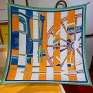 5 SHMS2493 Original Hermes 90cm Silk Square Towel Adopting the cutting-edge craftsmans_2632