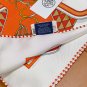 5 SHMS251518mm double-sided 90x90cm diagonal silkHermes' Saddle Bouquet