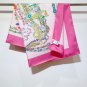 5 SHMS252418mm double-sided 90x90cm diagonal silkHerm è s' Gorgeous Claw Flower Ed