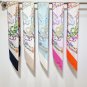 5 SHMS252418mm double-sided 90x90cm diagonal silkHerm è s' Gorgeous Claw Flower Ed