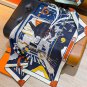5 SHMS253118mm double-sided 90x90cm diagonal silkHermes' Hand Luggage