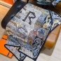 5 SHMS253518mm double-sided 90x90cm diagonal silkHermes' Silk Scarf Adventure