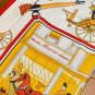 5 SHMS253818mm double-sided 90x90cm diagonal silkHerm è s' Horse Crossing '