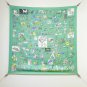 5 SHMS254118mm double-sided 90x90cm diagonal silkHerm è s' Free Scarf '_4049