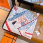 5 SHMS254418mm double-sided 90x90cm diagonal silkHermes' Mystery of the 24th